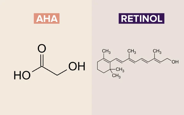 AHA và Retinol là hai hoạt chất vàng trong mỹ phẩm