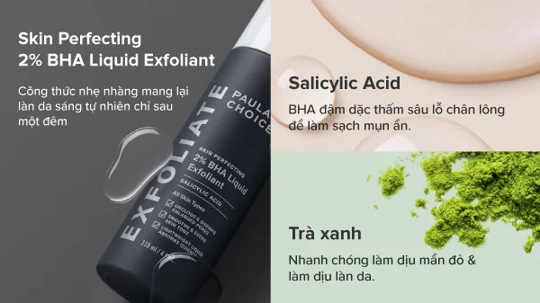 alt: Chai dung dịch tẩy tế bào chết Skin Perfecting 2% BHA Liquid Exfoliant