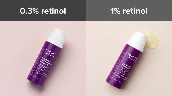 Clinical 0.3% Retinol + 2% Bakuchiol Treatment & Clinical 1% Retinol Treatment