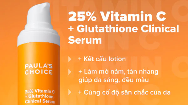 Tinh chất làm sáng da, tinh chất làm mờ thâm nám Paula