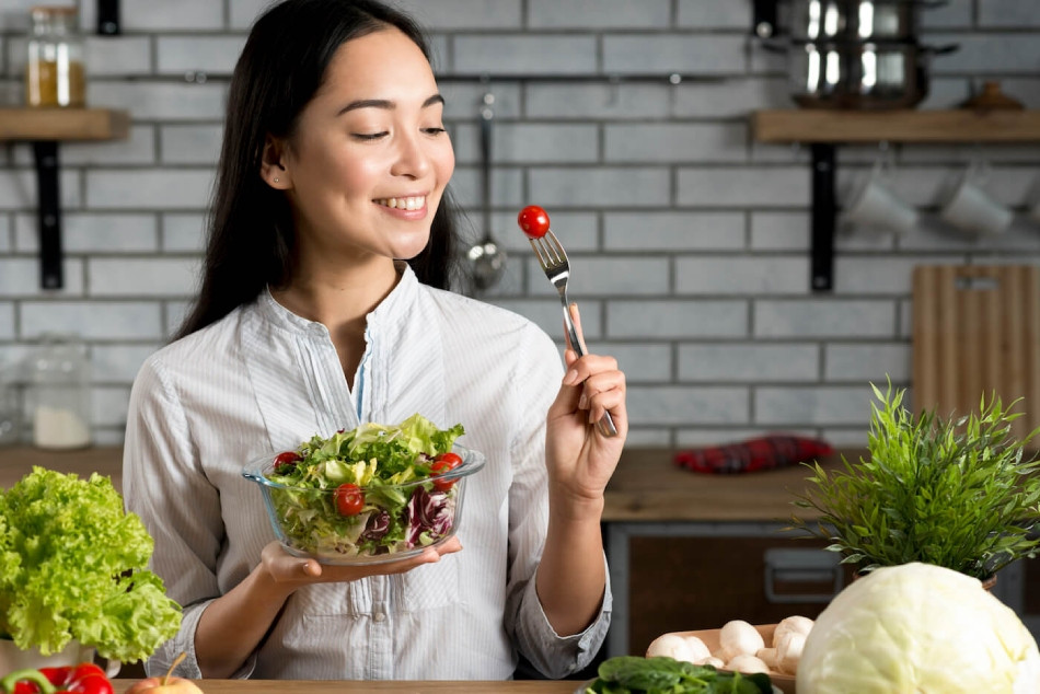 Chế độ ăn uống lành mạnh giúp nuôi dưỡng làn da từ bên trong