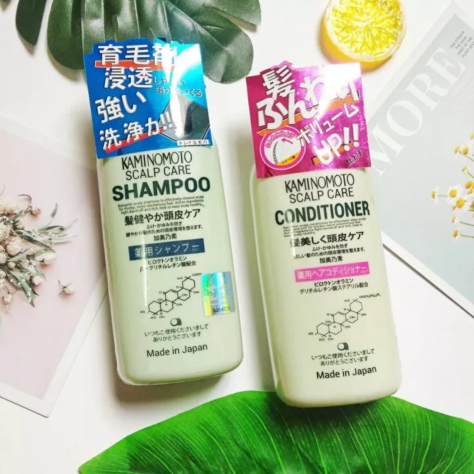 Dầu gội mềm mượt tóc Kaminomoto Nhật Bản