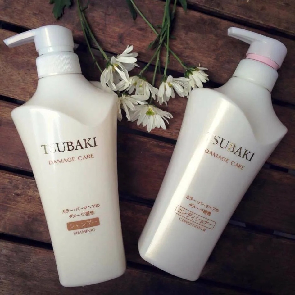 Dầu gội Tsubaki Damage Care dưỡng tóc tối ưu