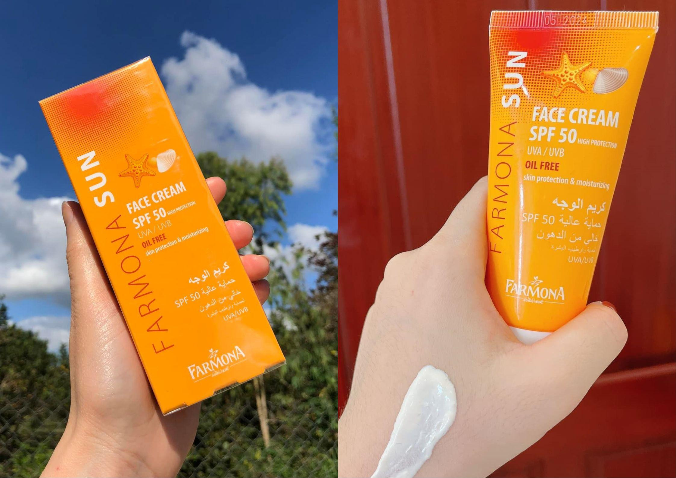Farmona Sun Face Cream Oil Free