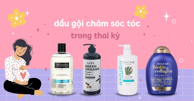 Lựa chọn dầu gội cho bà bầu đến từ thương hiệu uy tín