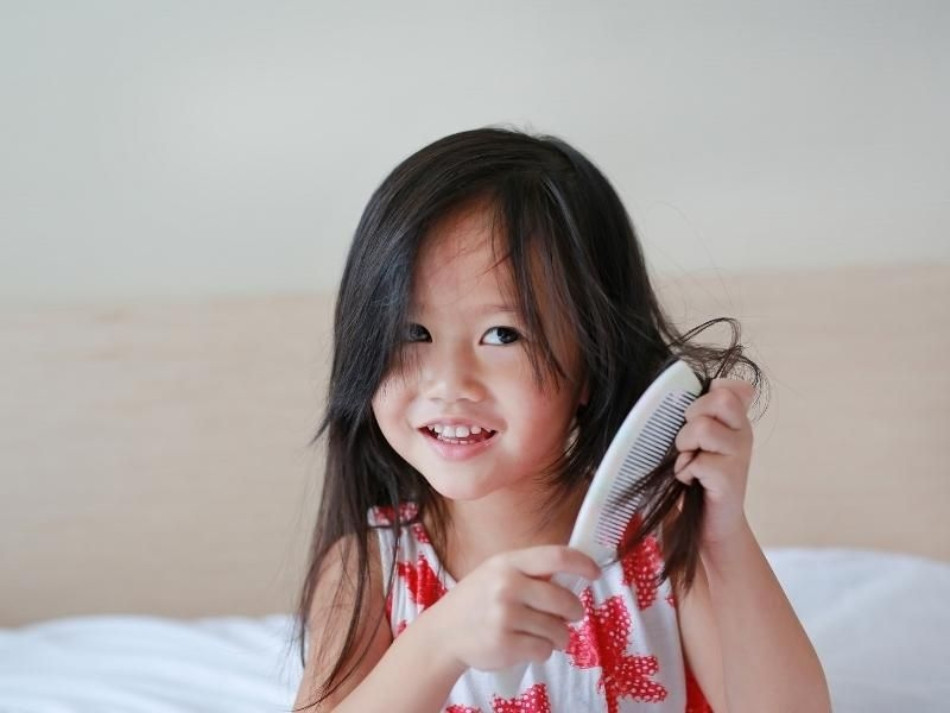 Lược mềm cho bé gái