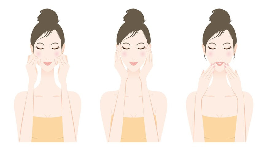 massage da mặt chống lão hóa