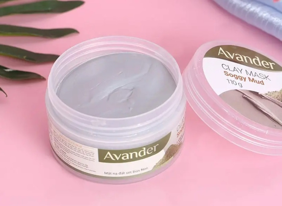 Mặt nạ bùn non Avander thu nhỏ lỗ chân lông