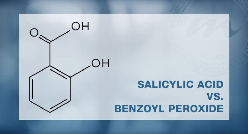 Mỹ phẩm có Benzoyl Peroxide và Axit salicylic (BHA)