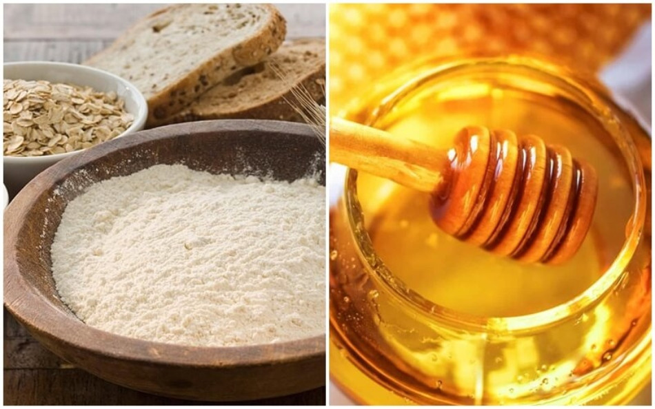 Trị nám hiệu quả tại nhà bằng mật ong và bột mì