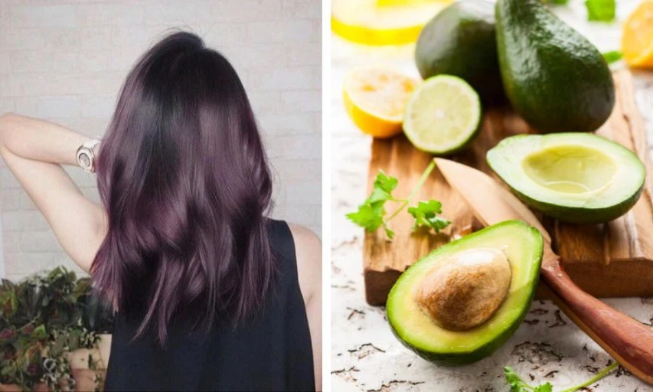Ủ tóc với hỗn hợp từ bơ