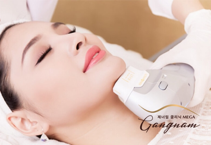 Dịch vụ căng da mặt bằng collagen tại Mega Gangnam