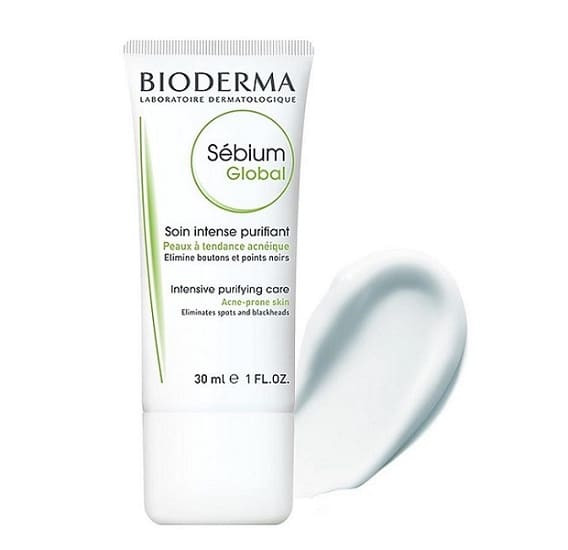 Kem trị mụn Bioderma Sebium Global được nhiều chị em phụ nữ ưa chuộng