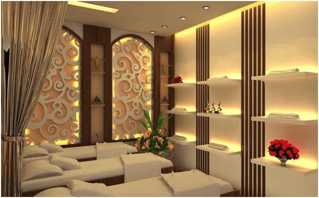 Không gian spa hiện đại